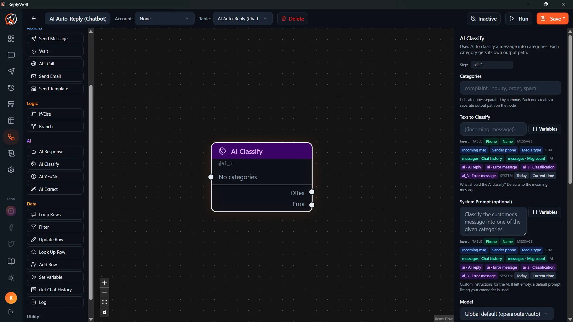 AI Classify