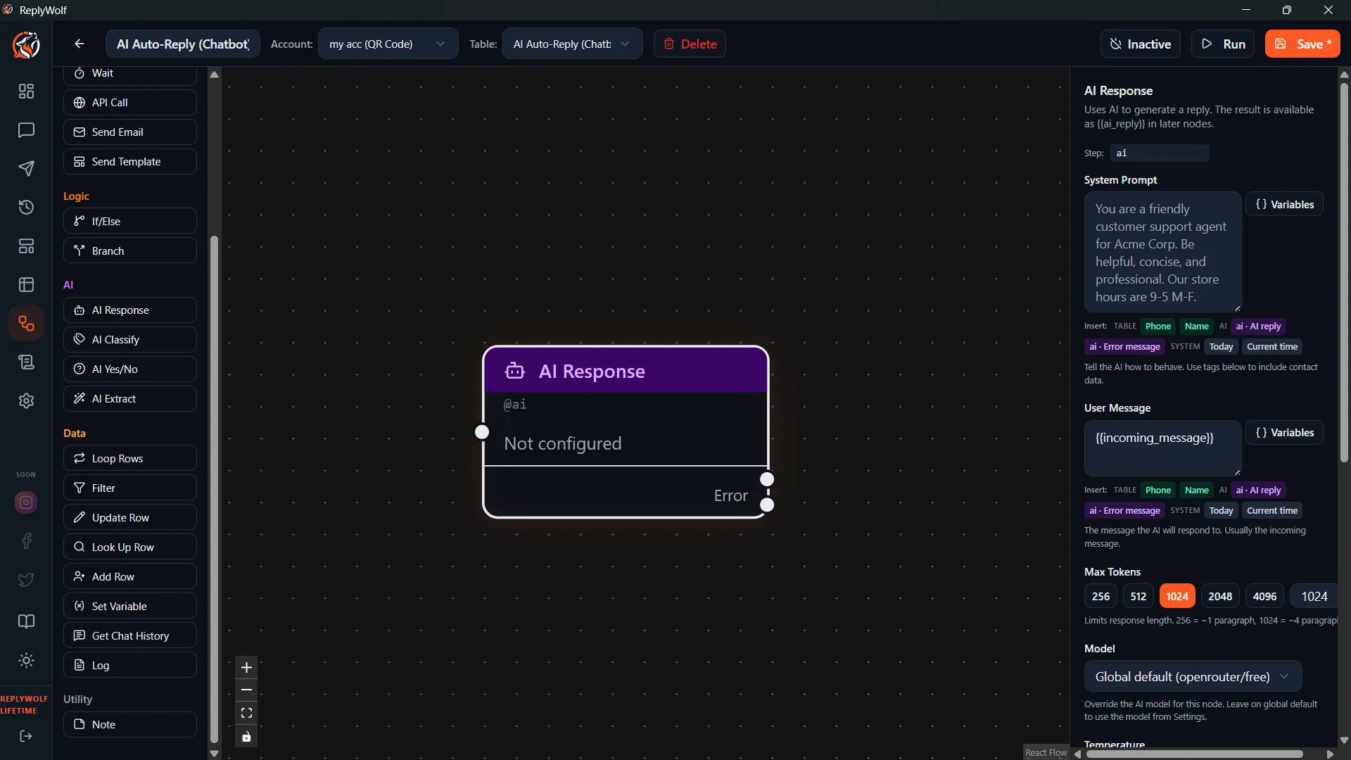 AI Generate Reply