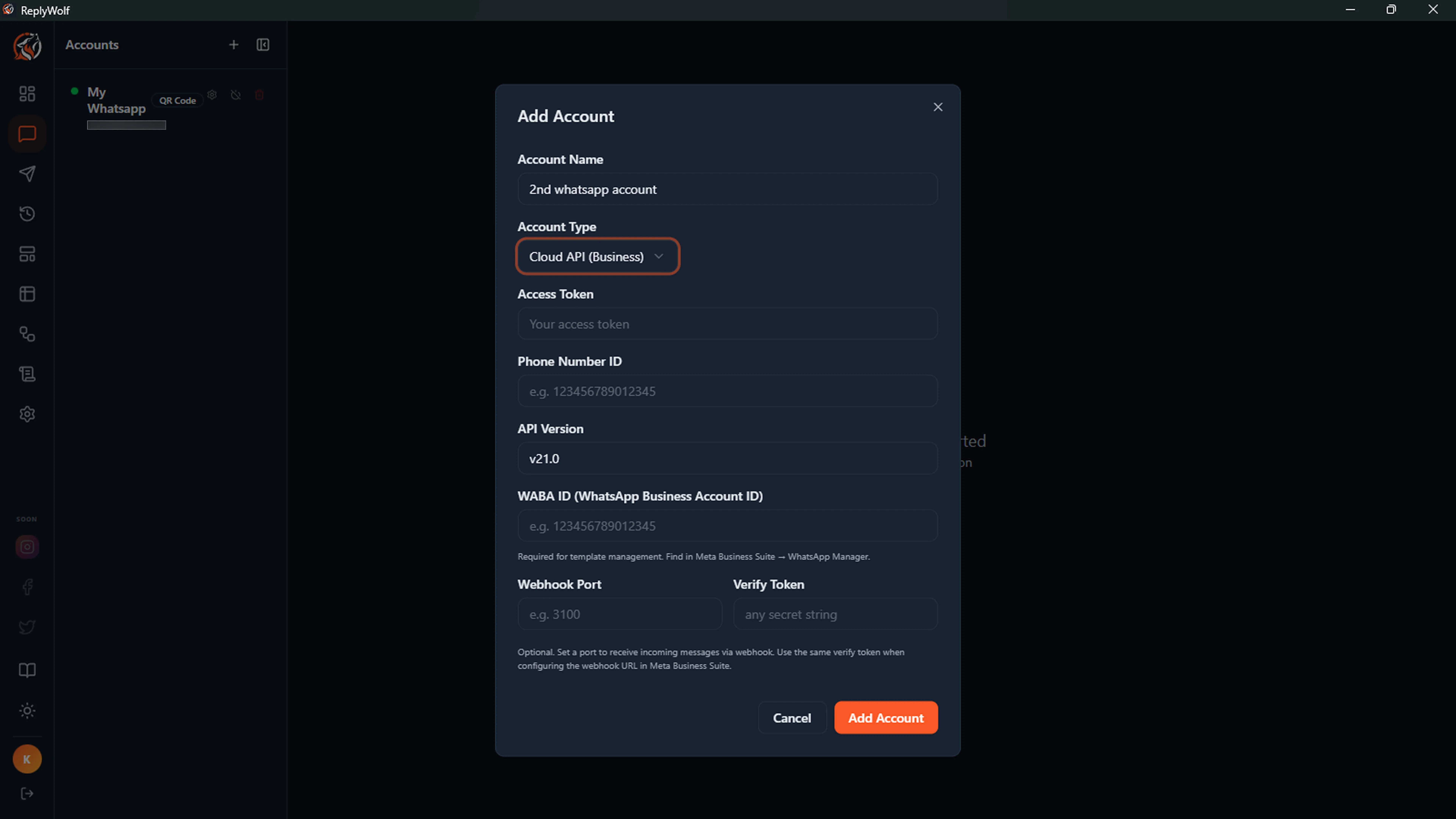 Cloud API Setup