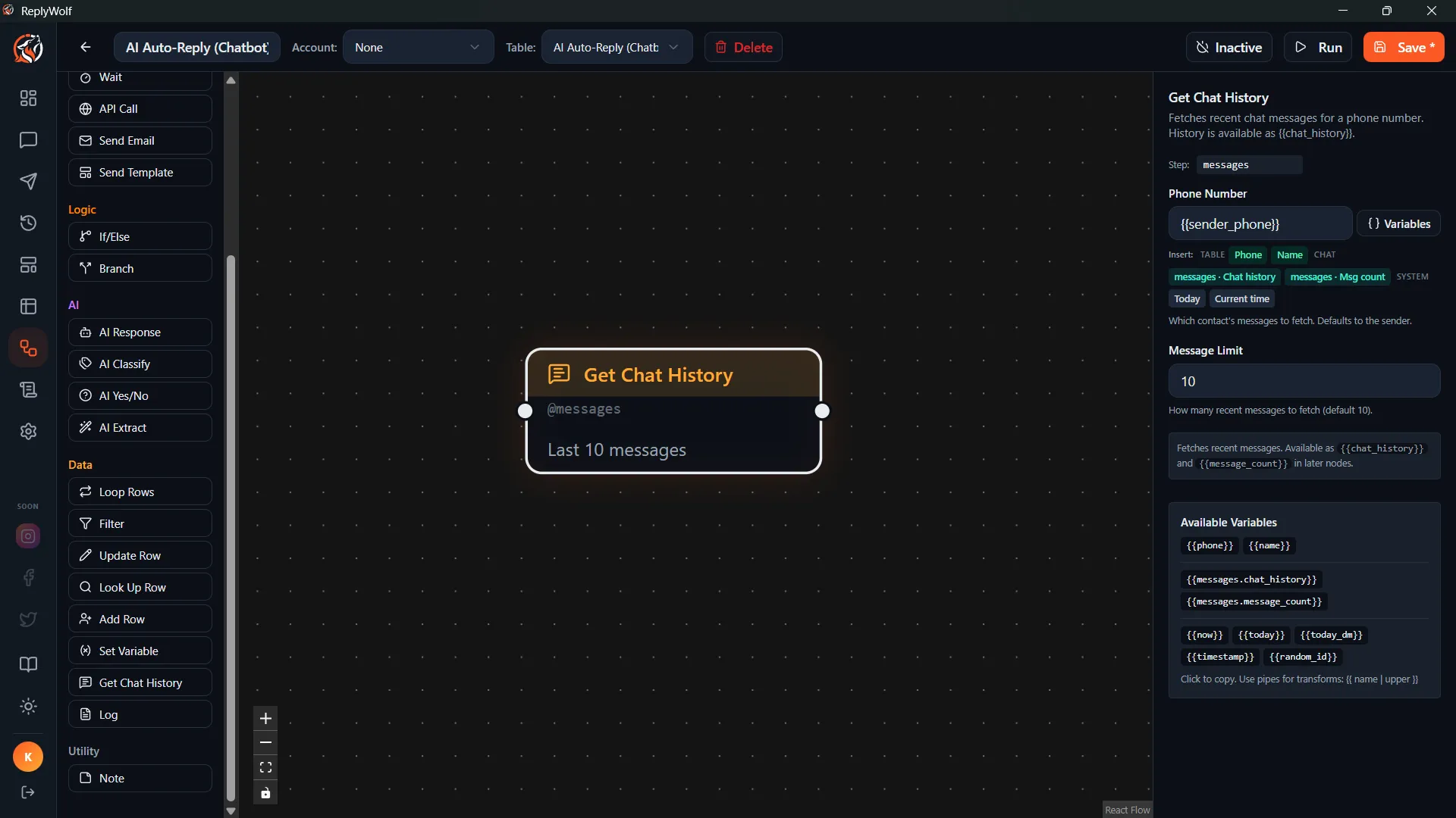 Get Chat Messages