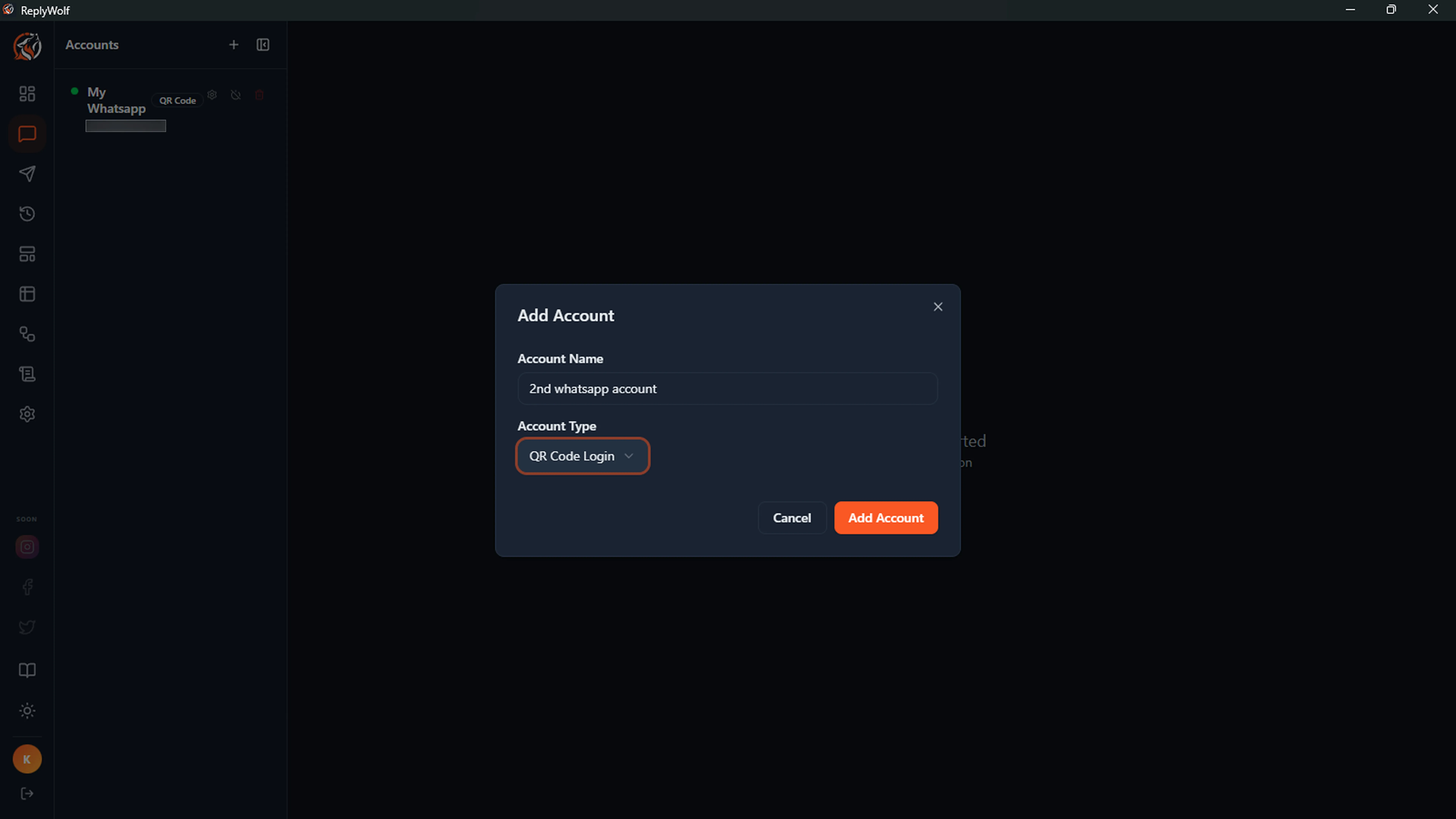 Multiple Accounts