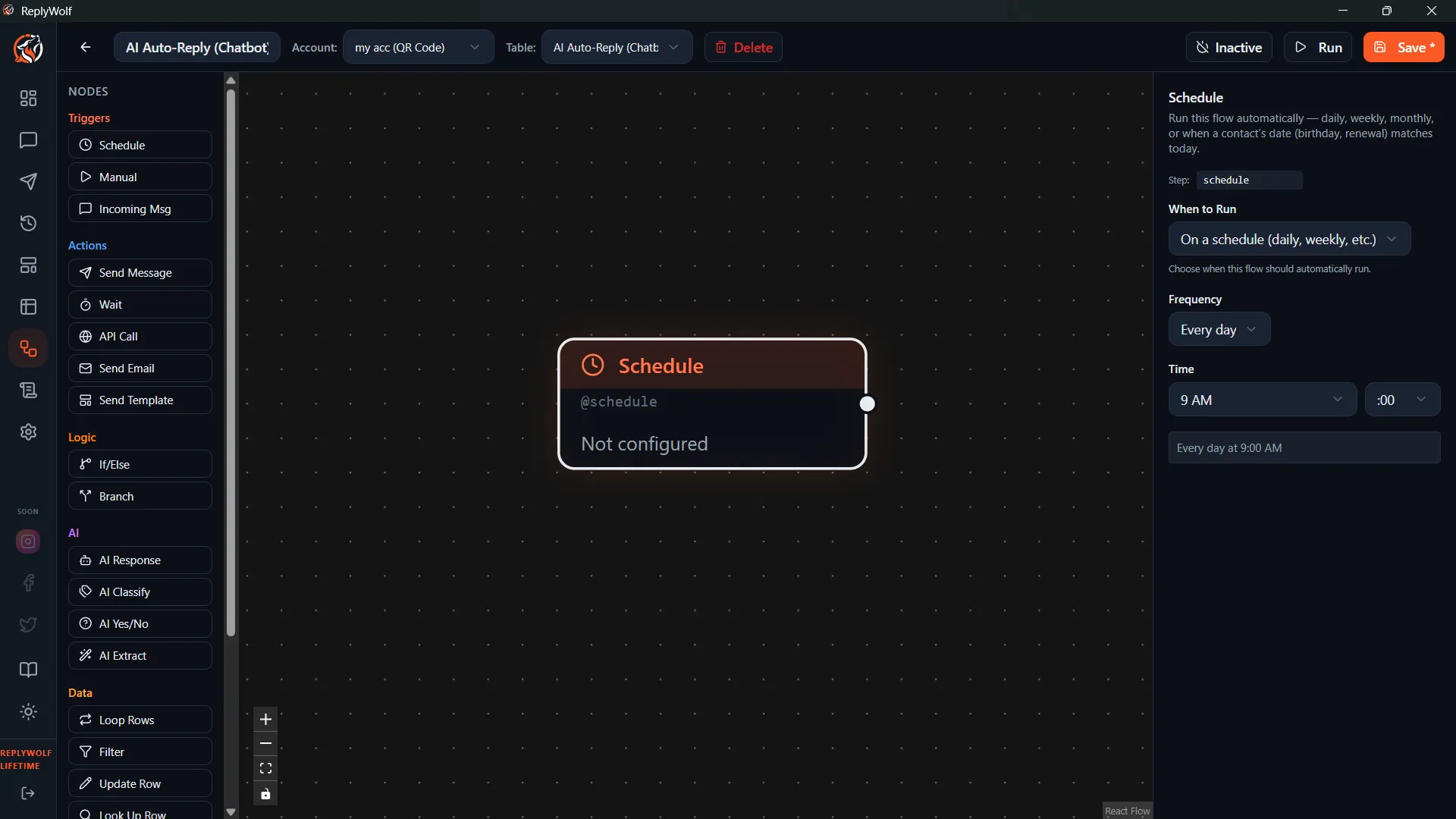 Schedule Trigger